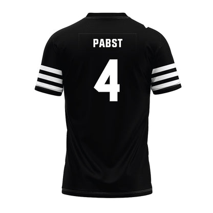 Iowa State - NCAA Football : Carter Pabst - Black Premium Football Jersey-1