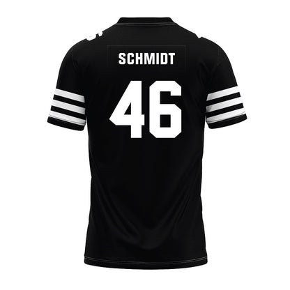 Iowa State - NCAA Football : Caleb Schmidt - Black Premium Football Jersey-1