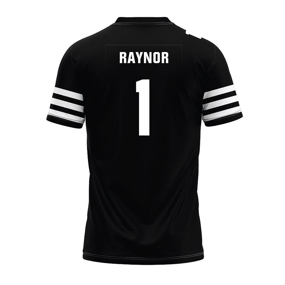 Iowa State - NCAA Football : Jaylen Raynor - Black Premium Football Jersey-1