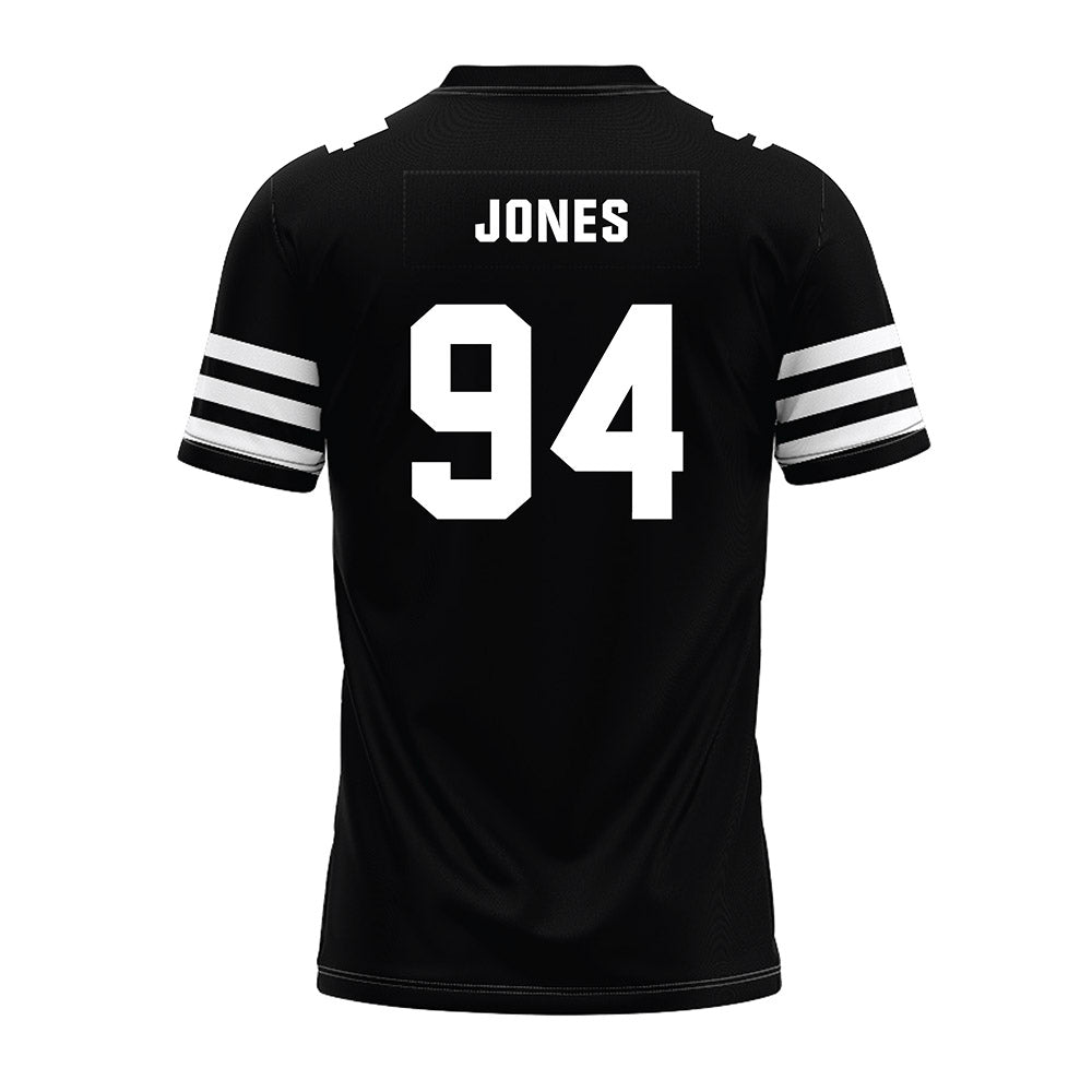 Iowa State - NCAA Football : Jake Jones - Black Premium Football Jersey-1