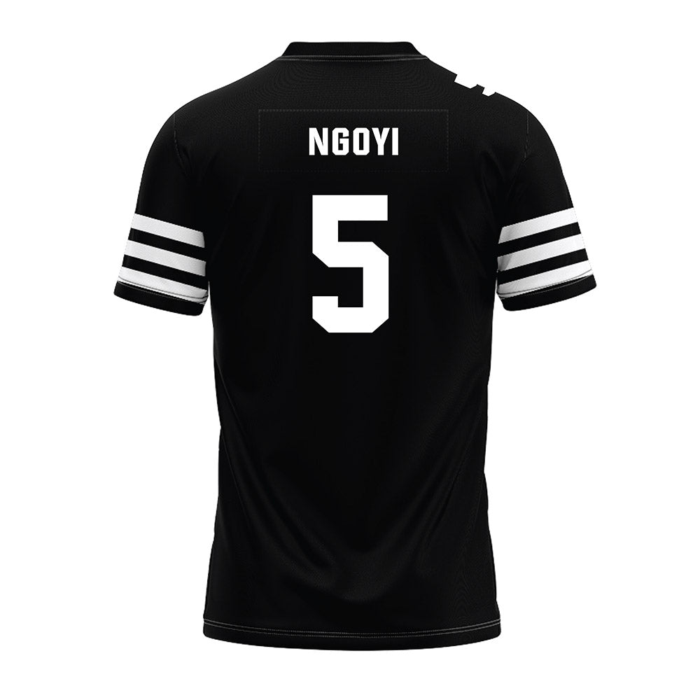 Iowa State - NCAA Football : Beni Ngoyi - Black Premium Football Jersey-1