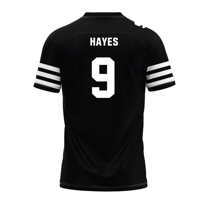 Iowa State - NCAA Football : Omari Hayes - Black Premium Football Jersey-1