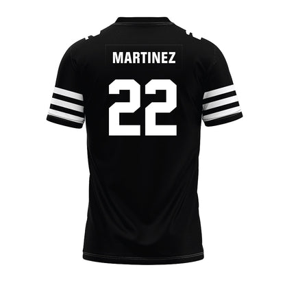 Iowa State - NCAA Football : Xavier Martinez - Black Premium Football Jersey-1