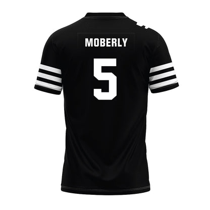 Iowa State - NCAA Football : Connor Moberly - Black Premium Football Jersey