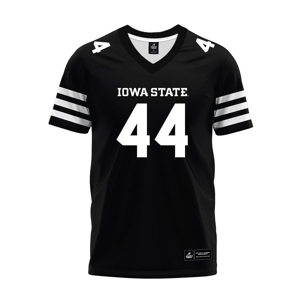 Iowa State - NCAA Football : Wyatt Archer - Black Premium Football Jersey