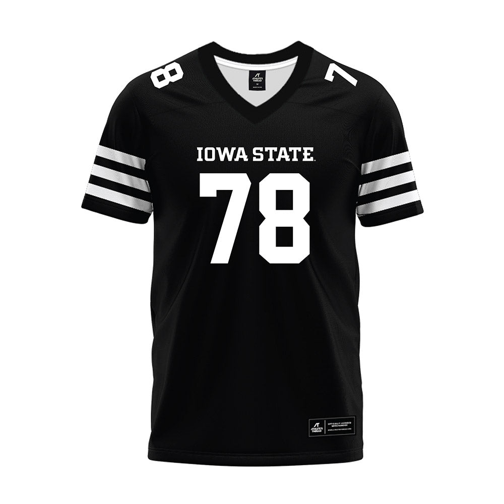 Iowa State - NCAA Football : DeAndre Carter - Black Premium Football Jersey-0