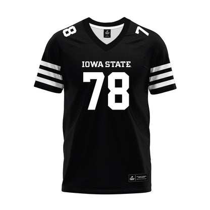 Iowa State - NCAA Football : DeAndre Carter - Black Premium Football Jersey-0