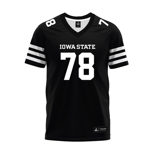 Iowa State - NCAA Football : DeAndre Carter - Black Premium Football Jersey-0