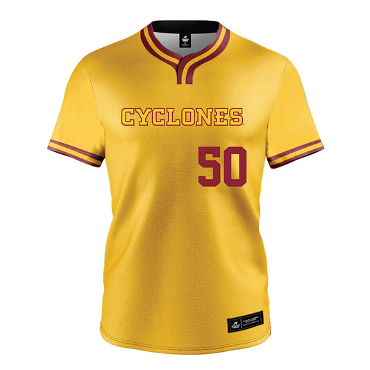 Iowa State - NCAA Softball : Ashley Minor - Gold Jersey