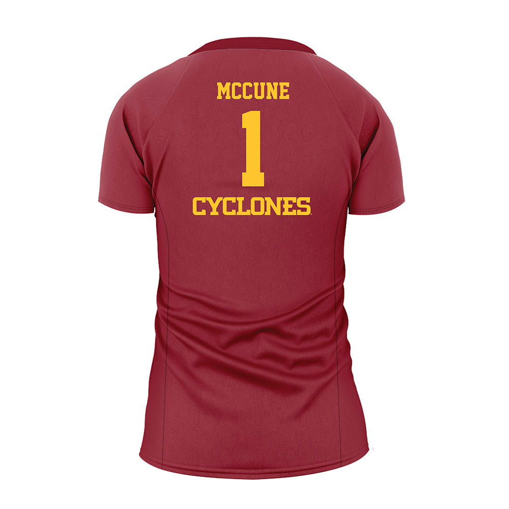 Iowa State - NCAA Women's Volleyball : Pamela McCune - Cardinal Volleyball Jersey-1