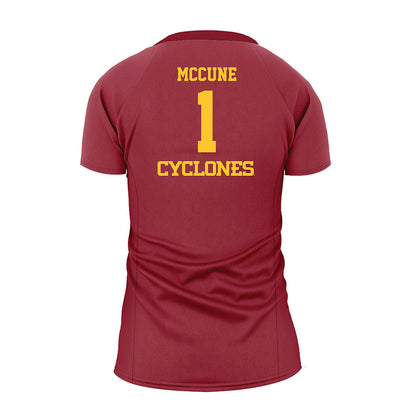 Iowa State - NCAA Women's Volleyball : Pamela McCune - Cardinal Volleyball Jersey-1