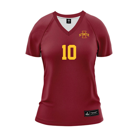 Iowa State - NCAA Women's Volleyball : Rachel Van Gorp - Cardinal Volleyball Jersey-0