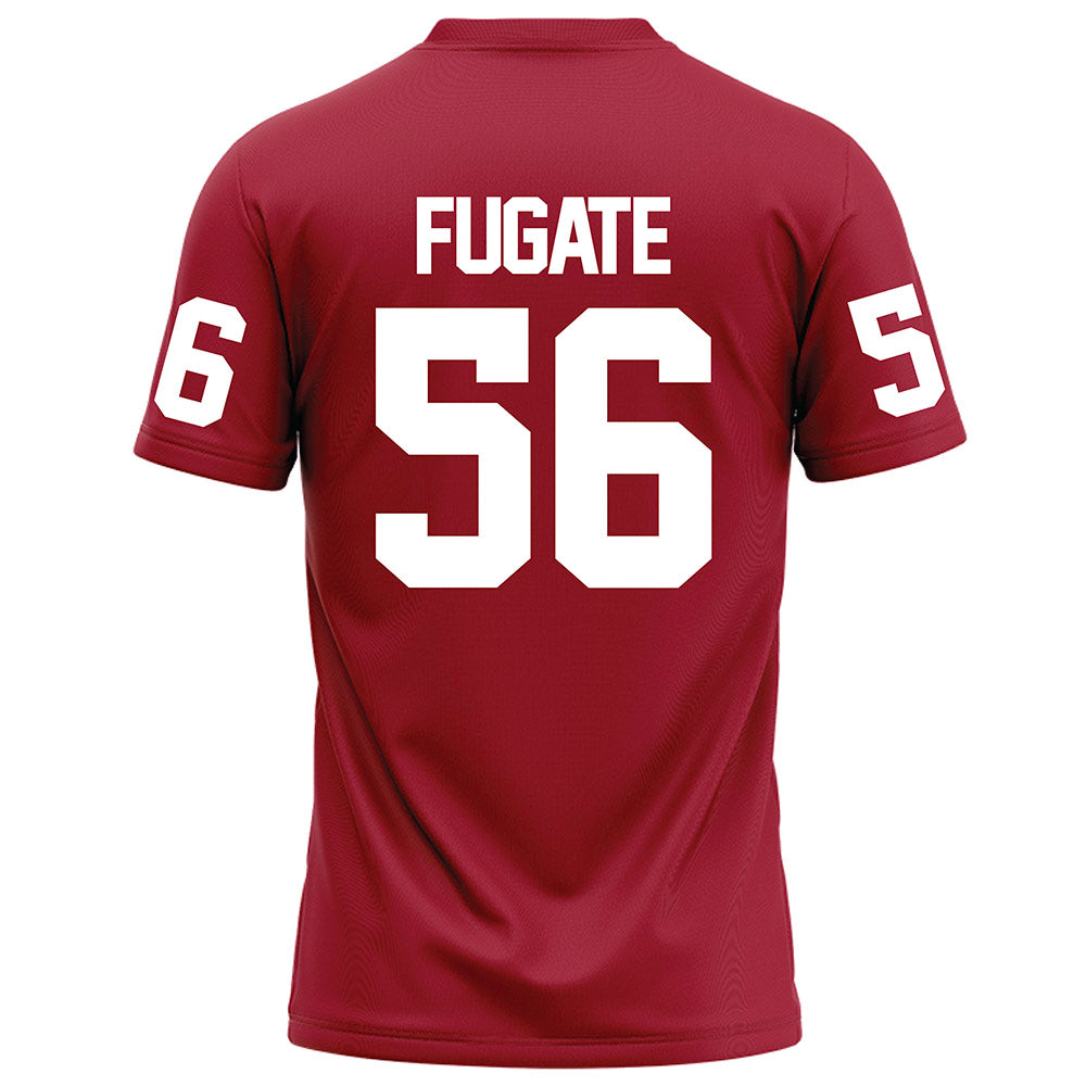 WSU - NCAA Football : Gavin Fugate - Red Football Jersey-1