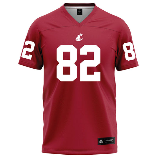WSU - NCAA Football : Oliver Bender - Red Football Jersey-0
