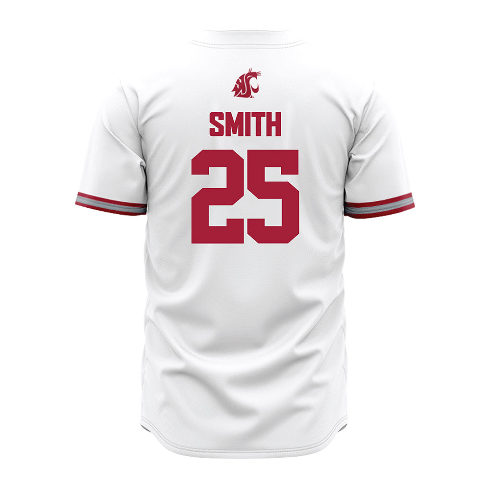 WSU - NCAA Baseball : Griffin Smith - White Jersey-1