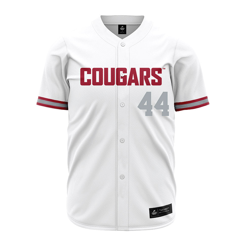 WSU - NCAA Baseball : Brock Cross - White Jersey-0