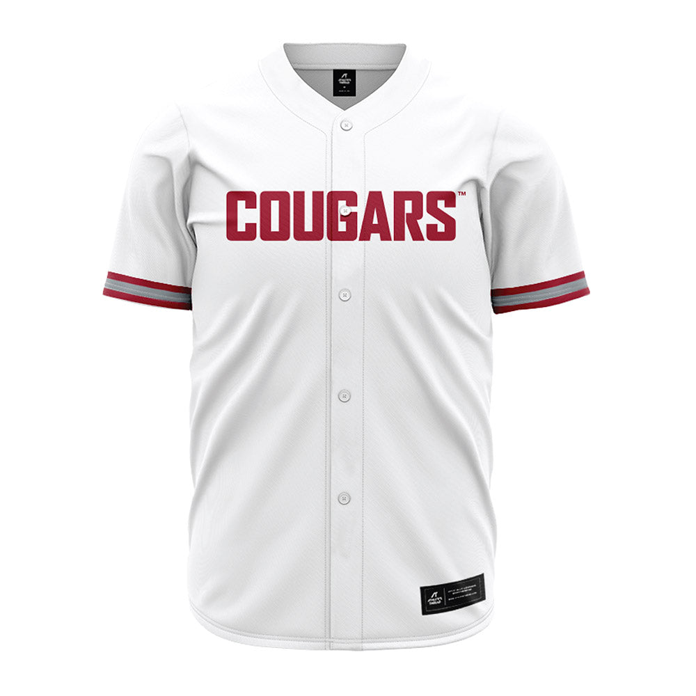 WSU - NCAA Baseball : Marwin Yu - White Jersey-0