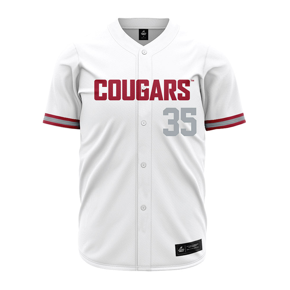 WSU - NCAA Baseball : Kaden Wickersham - White Jersey-0