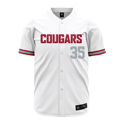 WSU - NCAA Baseball : Kaden Wickersham - White Jersey-0