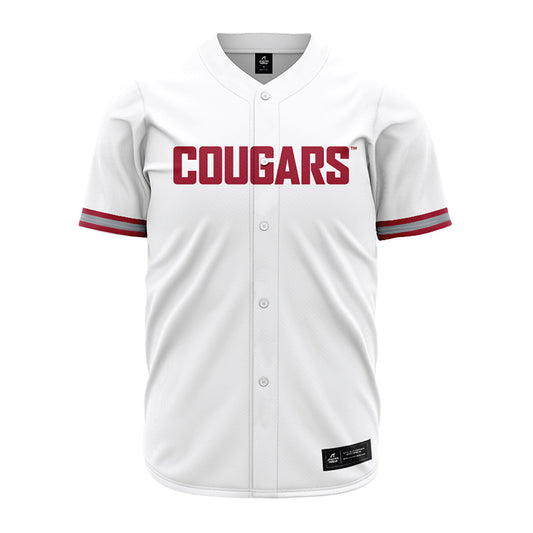 WSU - NCAA Baseball : Noah Hunter - White Jersey-0