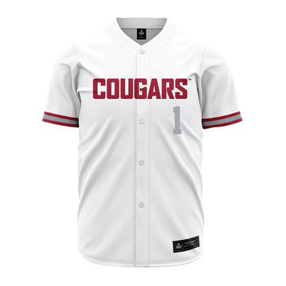 WSU - NCAA Baseball : Gage Reeser - White Jersey-0