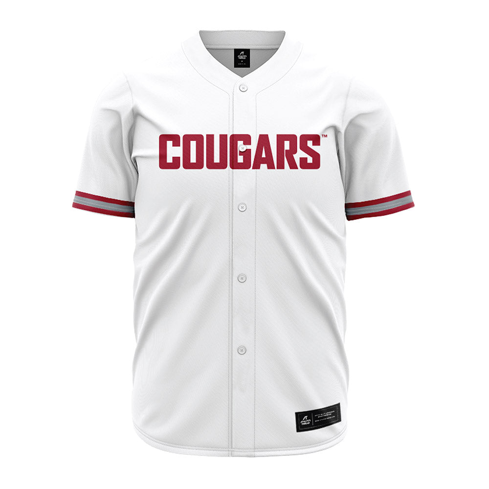 WSU - NCAA Baseball : Cameron O'Neil - White Jersey-0