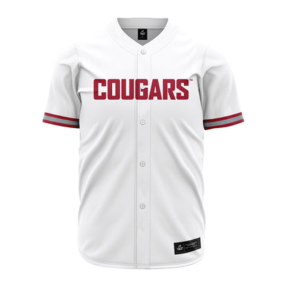 WSU - NCAA Baseball : Harvey Lieberman - White Jersey-0