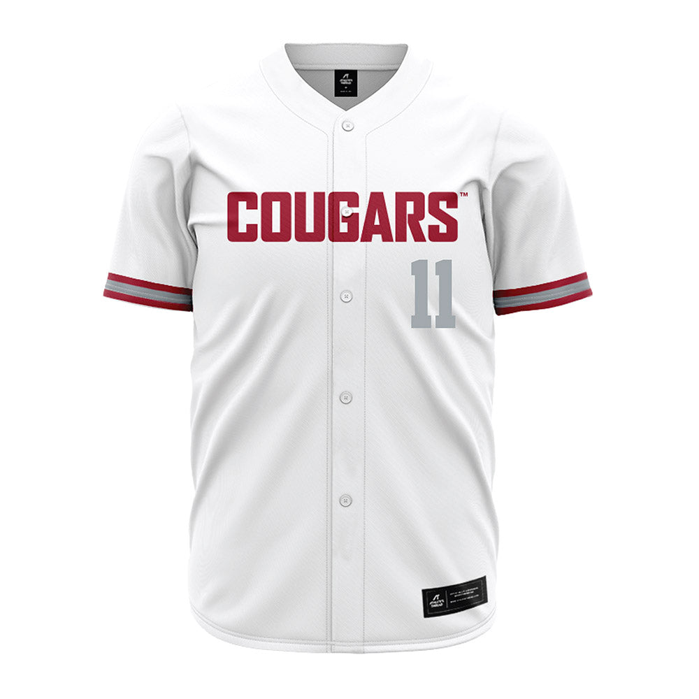 WSU - NCAA Baseball : August Richie - White Jersey-0