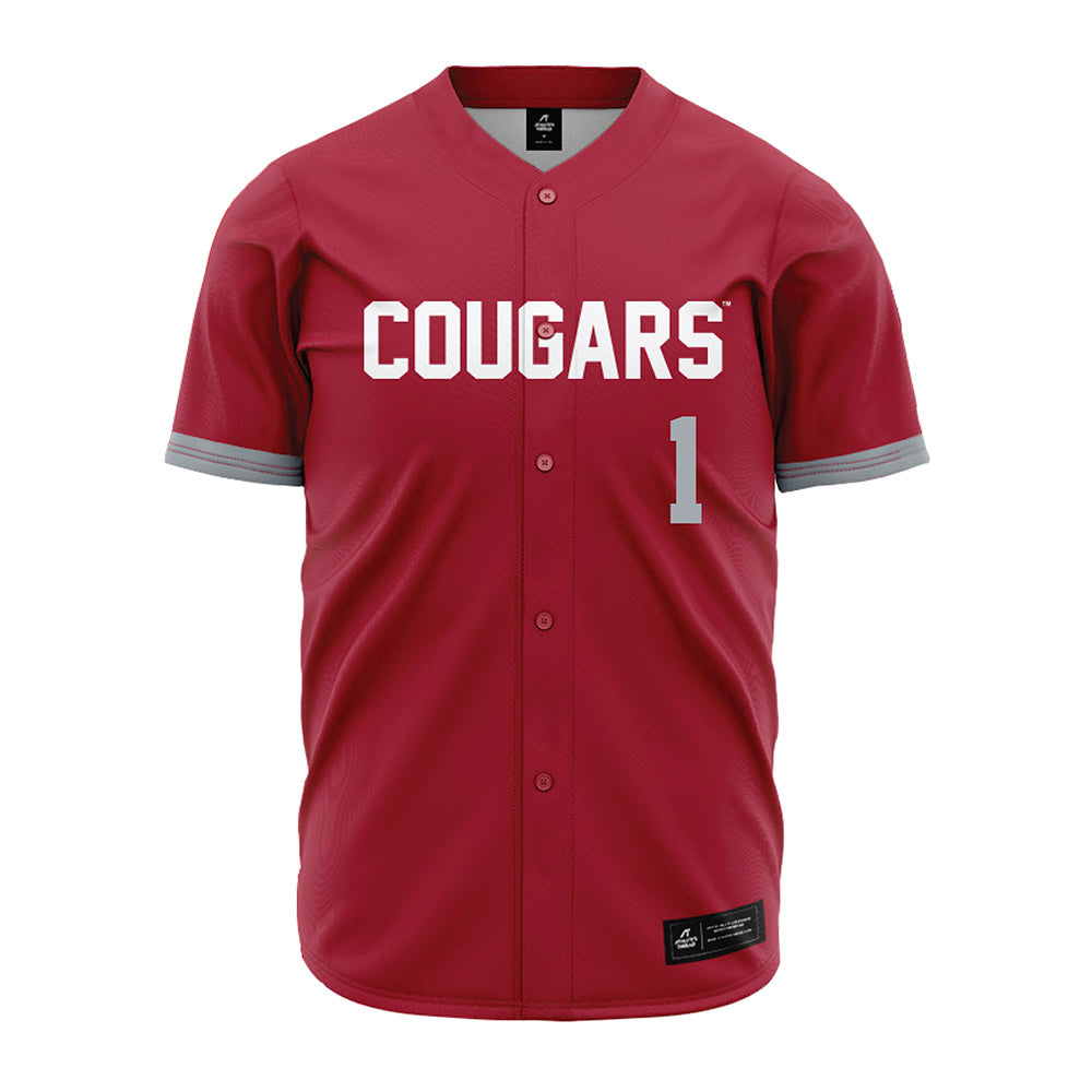 WSU - NCAA Baseball : Gage Reeser - Red Jersey-0