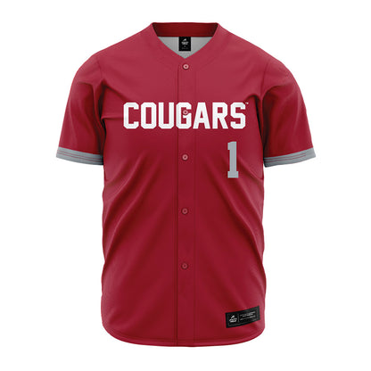 WSU - NCAA Baseball : Gage Reeser - Red Jersey-0