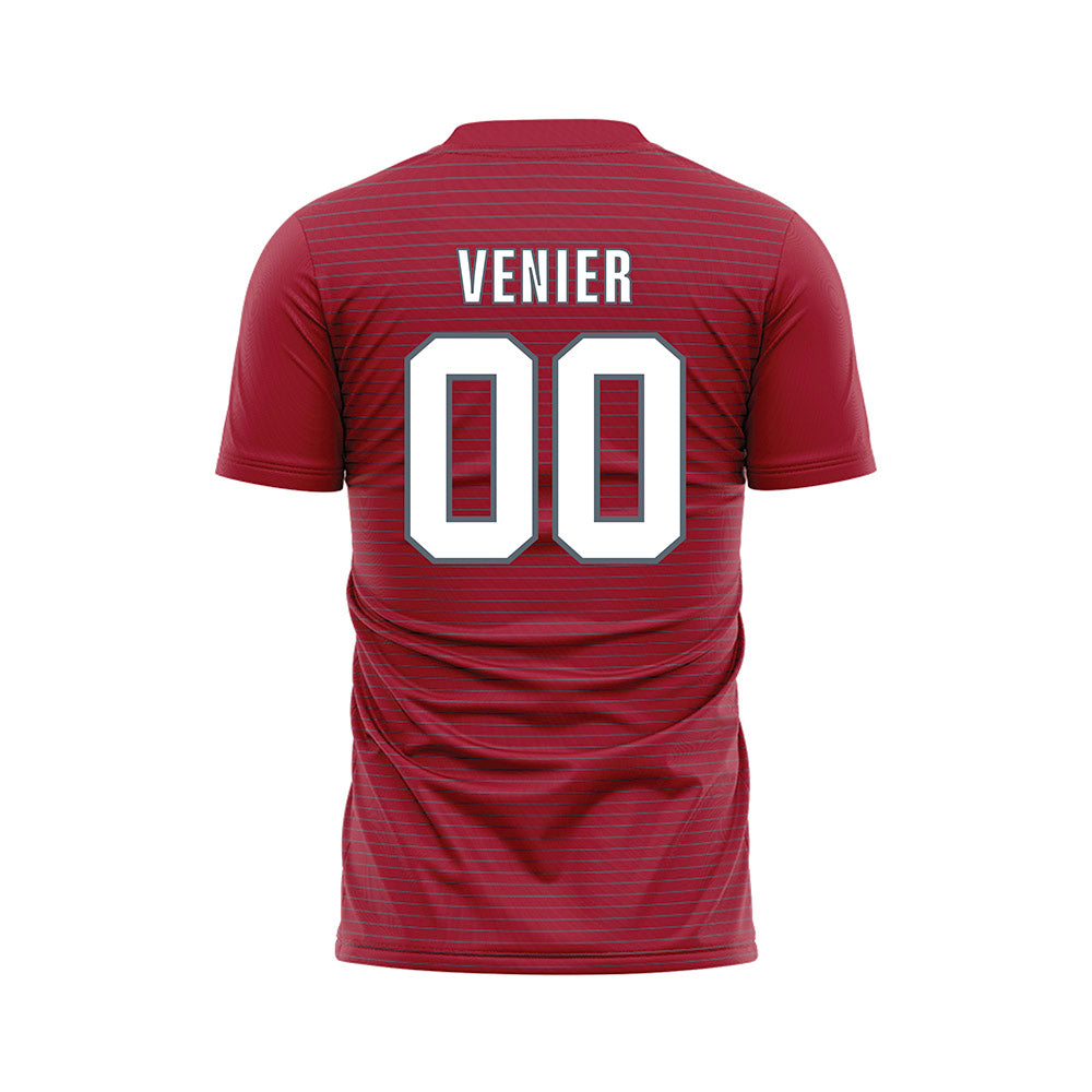 WSU - NCAA Women's Soccer : Sidney Venier - Red Soccer Jersey-1