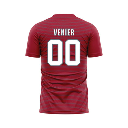 WSU - NCAA Women's Soccer : Sidney Venier - Red Soccer Jersey-1