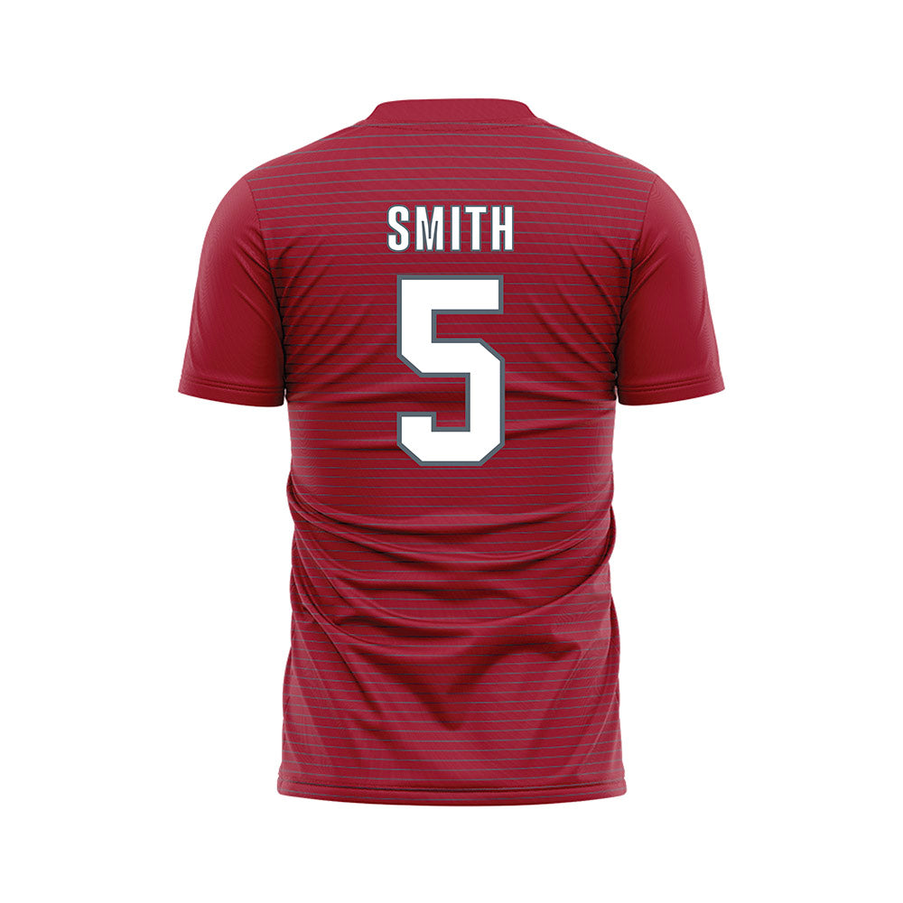 WSU - NCAA Women's Soccer : Makena Smith - Red Soccer Jersey-1