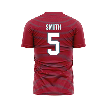 WSU - NCAA Women's Soccer : Makena Smith - Red Soccer Jersey-1