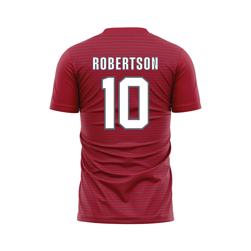 WSU - NCAA Women's Soccer : Lydia Robertson - Red Soccer Jersey-1