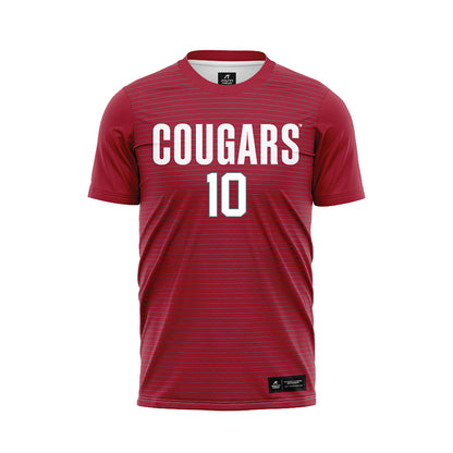 WSU - NCAA Women's Soccer : Lydia Robertson - Red Soccer Jersey-0