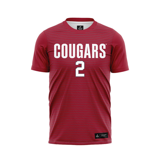 WSU - NCAA Women's Soccer : Carly Whalen - Red Soccer Jersey-0
