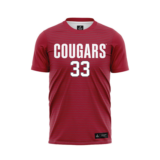 WSU - NCAA Women's Soccer : Jenna Studer - Red Soccer Jersey