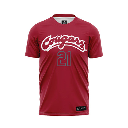 WSU - NCAA Women's Soccer : Addie Hansen - Red Soccer Jersey-0