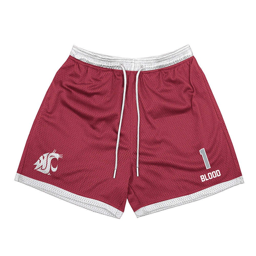 WSU - NCAA Football : Daniel Blood - Shorts-0