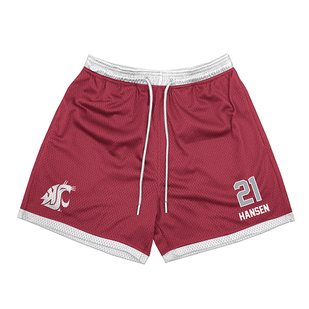 WSU - NCAA Women's Soccer : Addie Hansen - Shorts-0
