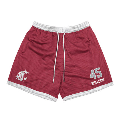 WSU - NCAA Baseball : Austin Sheldon - Shorts-0