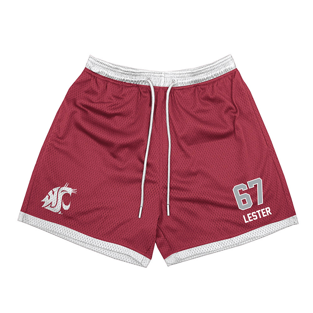 WSU - NCAA Football : Jonny Lester - Shorts-0