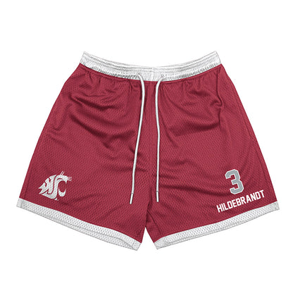 WSU - NCAA Men's Basketball : Simon Hildebrandt - Shorts-0