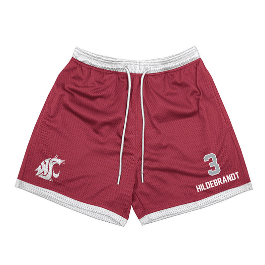 WSU - NCAA Men's Basketball : Simon Hildebrandt - Shorts-0