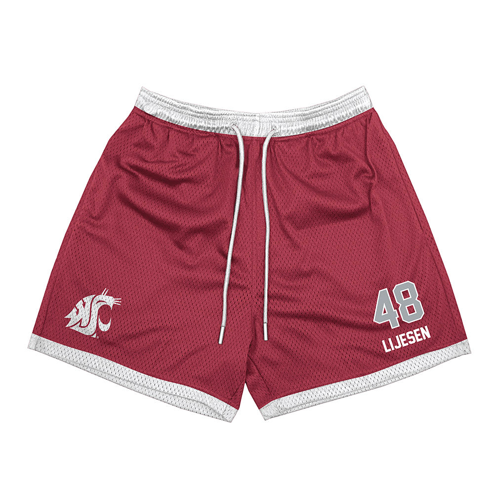 WSU - NCAA Football : Joshua Lijesen - Shorts-0