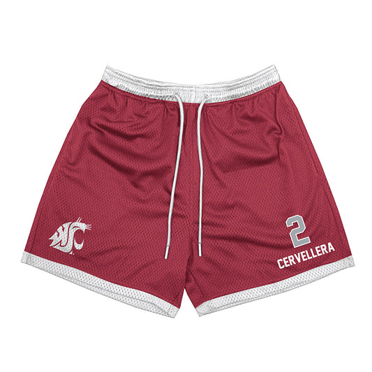 WSU - NCAA Women's Volleyball : Madyn Cervellera - Shorts-0