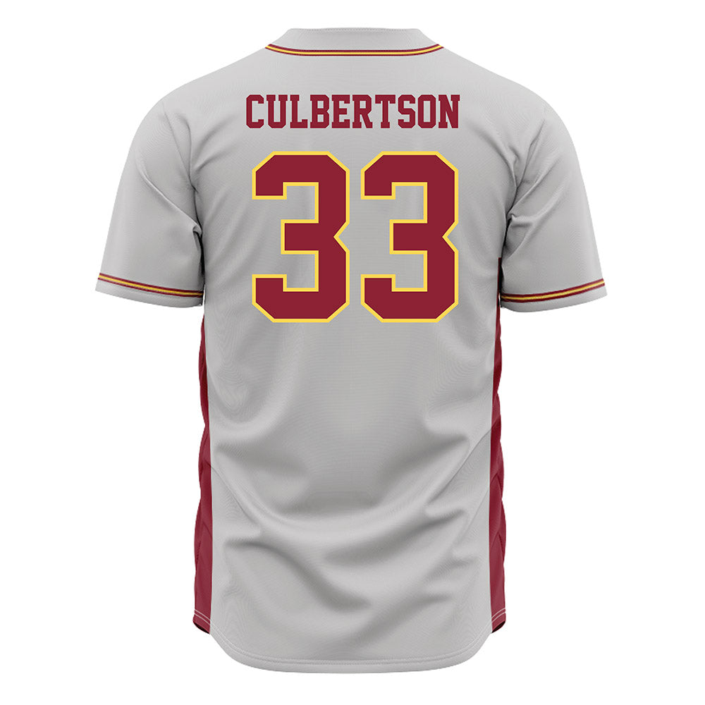  - NCAA Baseball : Kolby Culbertson - Grey Jersey-1