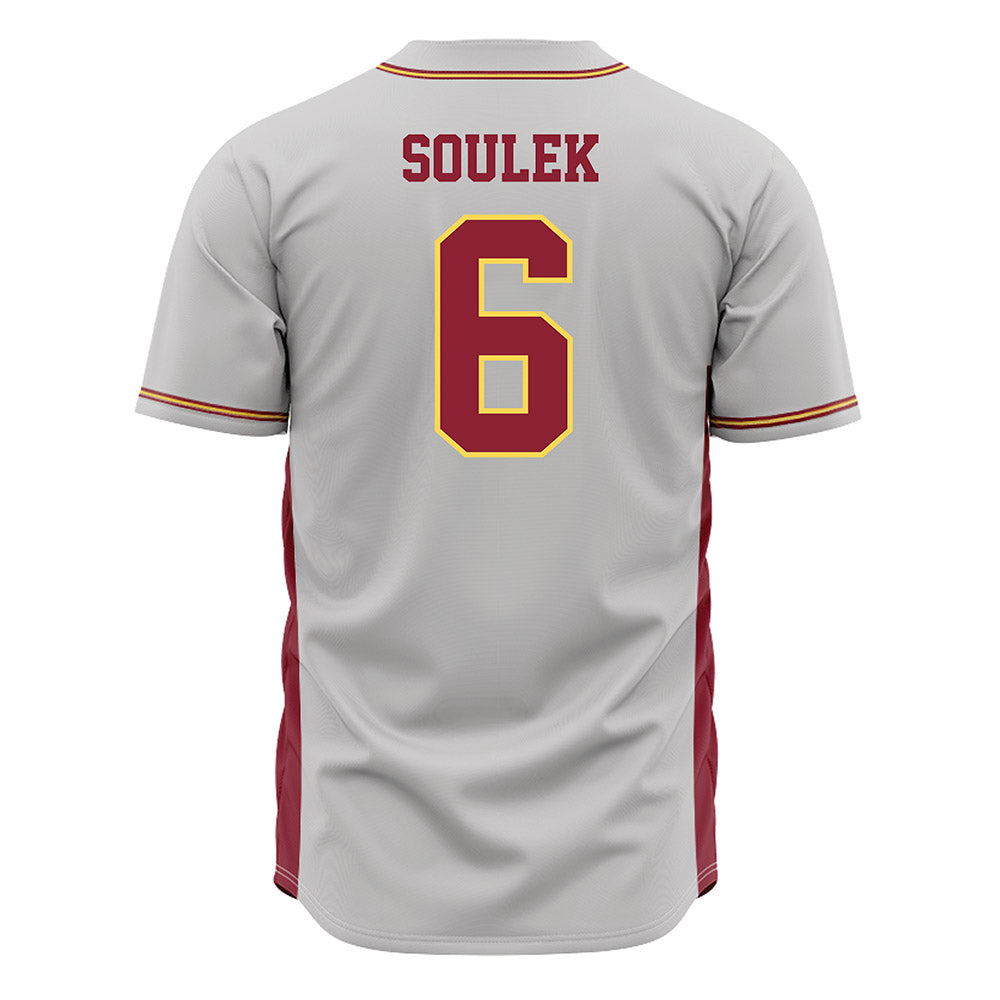NSU - NCAA Baseball : Dylan Soulek - Grey Jersey-1