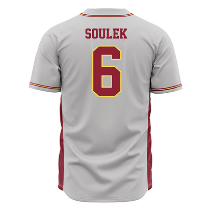 NSU - NCAA Baseball : Dylan Soulek - Grey Jersey-1